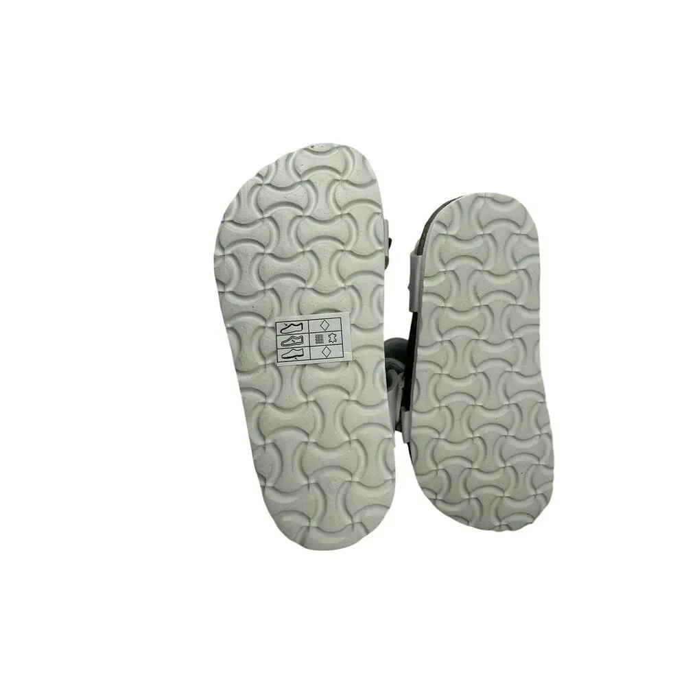 Boxbo Galaxy Eyes White Sandal Black Accent Kids Wistiti